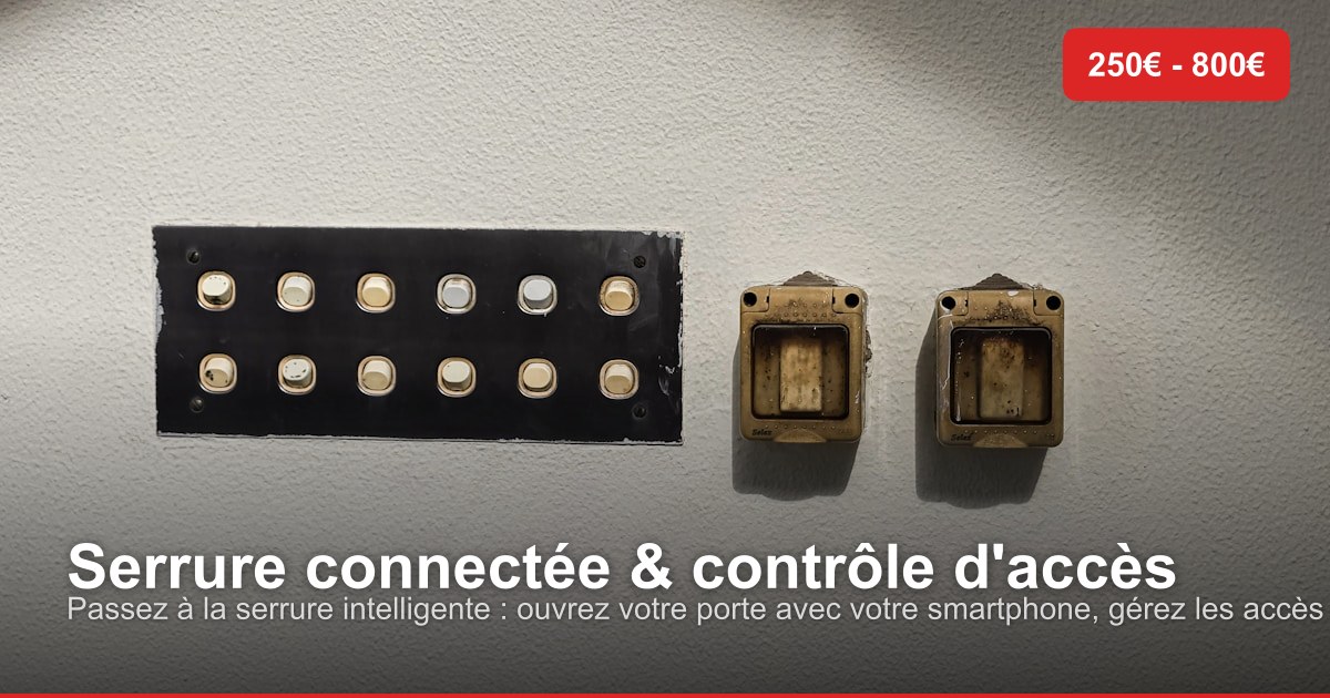 Serrure connectée & contrôle d'accès dans l'arrondissement de Hal-Vilvorde
